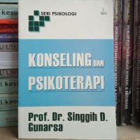 Image of Konseling dan Psikoterapi / Singgih D. Gunarsa