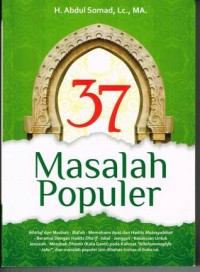 Image of 37 Masalah Populer / Abdul Somad