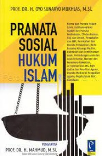 Image of Pranata sosial hukum islam / Oyo Sunaryo Mukhlas