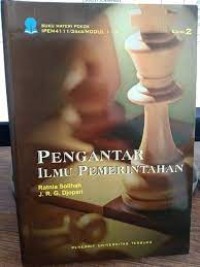 Image of Materi Pokok Pengantar Ilmu Pemerintahan /Ratnia Solihah