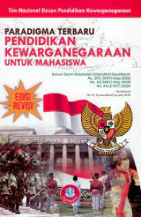 Image of Paradigma Terbaru Pendidikan Kewarganegaraan untuk Mahasiswa (Edisi Revisi ) / Tukiran Taniredja