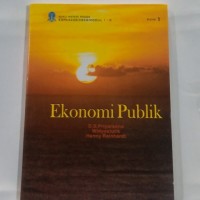 Image of Materi Pokok Ekonomi Publik / D.S Priyarsono