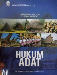 Image of Hukum adat / Marhaeni Ria Simbolon