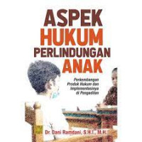Image of Aspek Hukum Perlindungan Anak : Perkembangan Produk Hukum Hukum dan Implementasinya d Pengadilan (Edisi 1) / Dani Ramdani