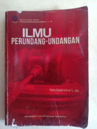 Image of Materi Pokok Ilmu Perundang - Undangan / Maria Farida indrati S.