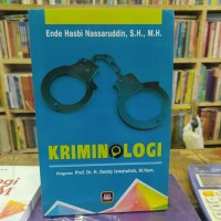Image of Kriminologi / Ende Hasbi Nassaruddin