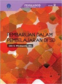 Image of Materi Pokok Pembaharuan Dalam Pembelajaran di SD / Udin S. Winataputra