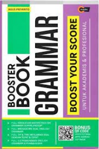 Image of Bosster Book Grammar / Agus Priyanto