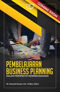 Image of Pembelajaran Business Planning dalam Perspektif Kewirausahaan / Donard Games