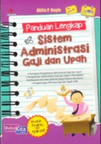 Image of Panduan Lengkap Sistem Administrasi Gaji dan Upah