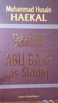 Image of Abu Bakar as-siddiq / Muhammad Husain Haekal