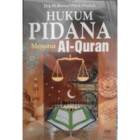 Image of Hukum Pidana Menurut Al- Qur'an / Ahmad Wardi Muslich