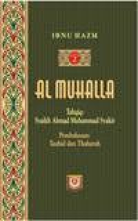 Image of Al Muhalla : Jilid 2 / Ibnu Hazm