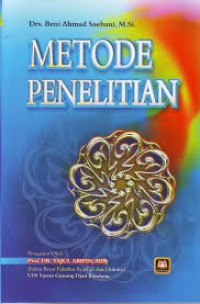 Image of Metode Penelitian / Beni Ahmad Saebani