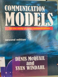 Image of Communication models of the study of mass communications / Denis McQuail