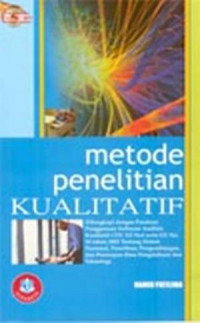 Image of Metode Penelitian Kualitatif / Hamid Patilima