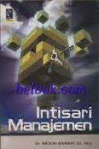 Image of Intisari Manajemen / Wilson Bangun
