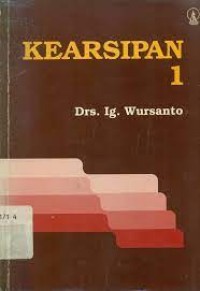 Image of Kearsipan 1 / Wursanto
