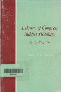 Image of Library of Congress Subject Headings / Lois Mai Chan