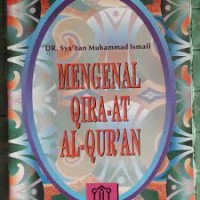Image of Mengenal Qira-at Al-Qur'an / Sya'ban Muhammad Ismail