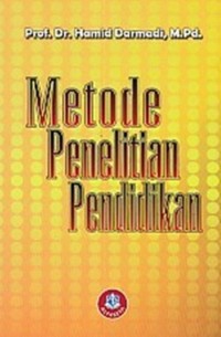Image of Metode Penelitian Pendidikan / Hamid Darmadi