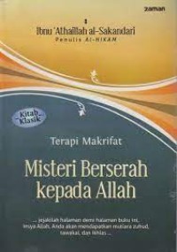 Image of Misteri Berserah kepada Allah  (Terapi Makrifat) / Ibnu Athaillah al-Sakandari