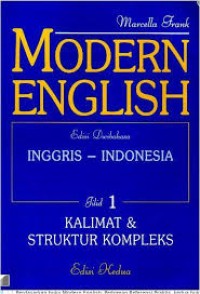 Image of Modern English Jil.1 : Kalimat dan Struktur Kompleks / Marcella Frank