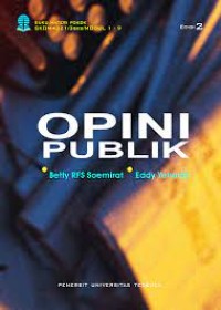 Image of Materi Pokok Opini Publik / Betty RFS Soemirat