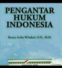 Image of Pengantar Hukum Indonesia (Edisi 2) / Ratna Artha Windari