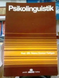 Image of Psikolinguistik / Henry Guntur Tarigan