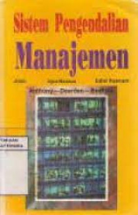 Image of Sistem Pengendalian Manajemen Jilid 1 / Anthony