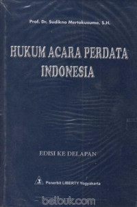 Image of Hukum Acara Perdata Indonesia / Sudikno Mertokusumo