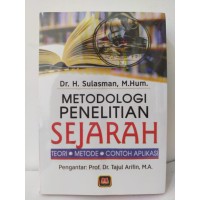 Image of Metodologi penelitian sejarah / Sulasman