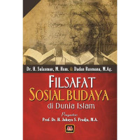 Image of Filsafat Sosial Budaya di Dunia Islam / Sulasman