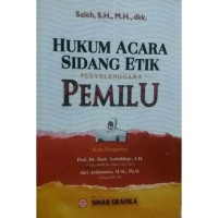 Image of Hukum Acara Sidang Etik Penyelenggara Pemilu