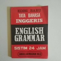 Image of Tata bahasa inggeris English Grammar / Abdullah Masrur