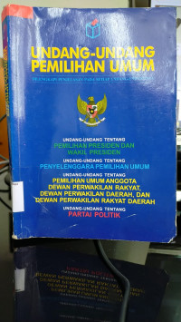 Image of Undang - Undang Pemilihan Umum / Eska Media Press