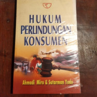 Image of Hukum Perlindungan Konsumen / Ahmadi Miru