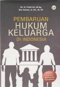 Image of Pembaruan Hukum Keluarga di Indonesia