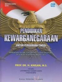 Image of Pendidikan Kewarganegaraan Untuk Perguruan Tinggi / Kaelan