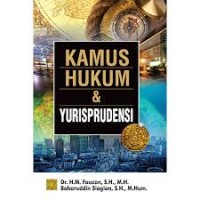 Image of Kamus hukum dan Yurisprudensi / H.M.Fauzan