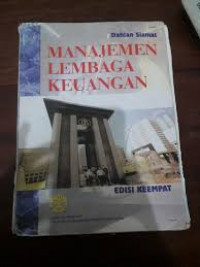 Image of Manajemen lembaga keuangan / Dahlan Siamat