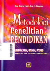 Image of Metodologi Penelitian Pendidikan