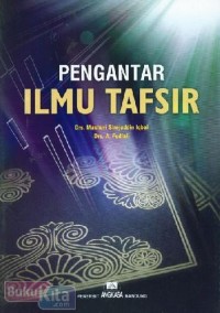 Image of Pengantar Ilmu Tafsir Edisi Revisi / Mashuri Sirojuddin Iqbal