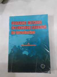 Image of Research Methods On Language Learning An Introduction / Mohammad Adnan Latif