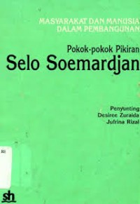 Image of masyarakat dan manusia dalam pembangunan pokok poko pikiran Selo Soemardjan