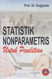Image of Statistik Nonparametris untuk Penelitian / Sugiyono